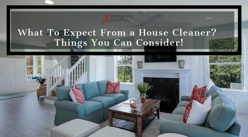 What To Expect From a House Cleaner_ Things You Can Consider!