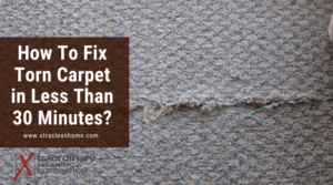 How To Fix Torn Carpet in Less Than 30 Minutes