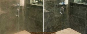 shower glass door