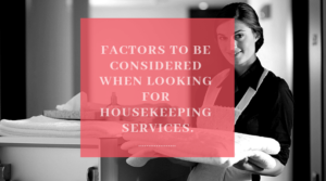 Housekeeping Services