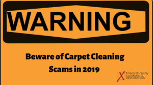 Carpet cleaning scams Temecula