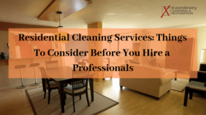 Residential Cleaning Services