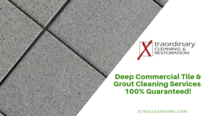 Tile and grout cleaning services