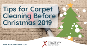 Tips for Carpet Cleaning Before Christmas 2019